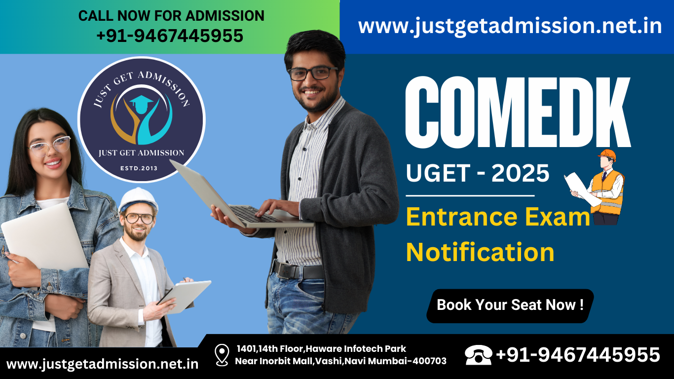 COMEDK UGET 2025 Entrance Exam Notification